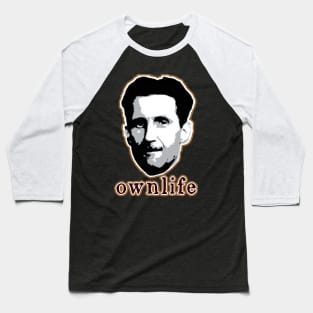 GEORGE ORWELL OWNLIFE 1984 NOVEL DESIGN Baseball T-Shirt